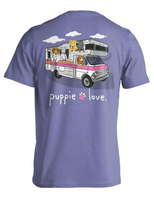 New PUPPIE LOVE RV Pup T Shirt 4XL