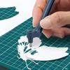 360° Rotating Carving Knife Simple Handbook Paper Cutting Carving Knife Office Cutting Tool DIY Utility Knife