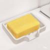 Self Draining Soap Bar Silicone Holder Kitchen Sink Soap Dish Sponge Tray Soft Shower Soap Dish Organizer Storage Accessories