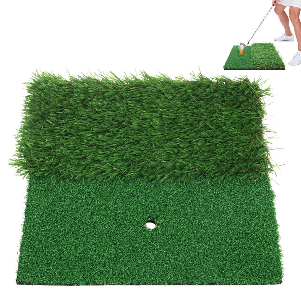 Synthetic Turf Golf Hitting Pad Golf Path Feedback Golf Practice Swing Path Golf Training Aid Equipment