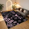 Gothic Symbols Living Room Nonslip Area Rug Soft Carpet For Bedroom Game Playroom Sofa Office Home Decor Doormat Christmas Gift C9302753