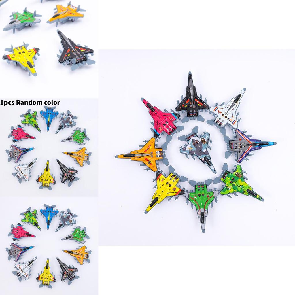 Traditional Plastic Inertia Fighter Plane Toy For Kids Indoor Play And Rewards
