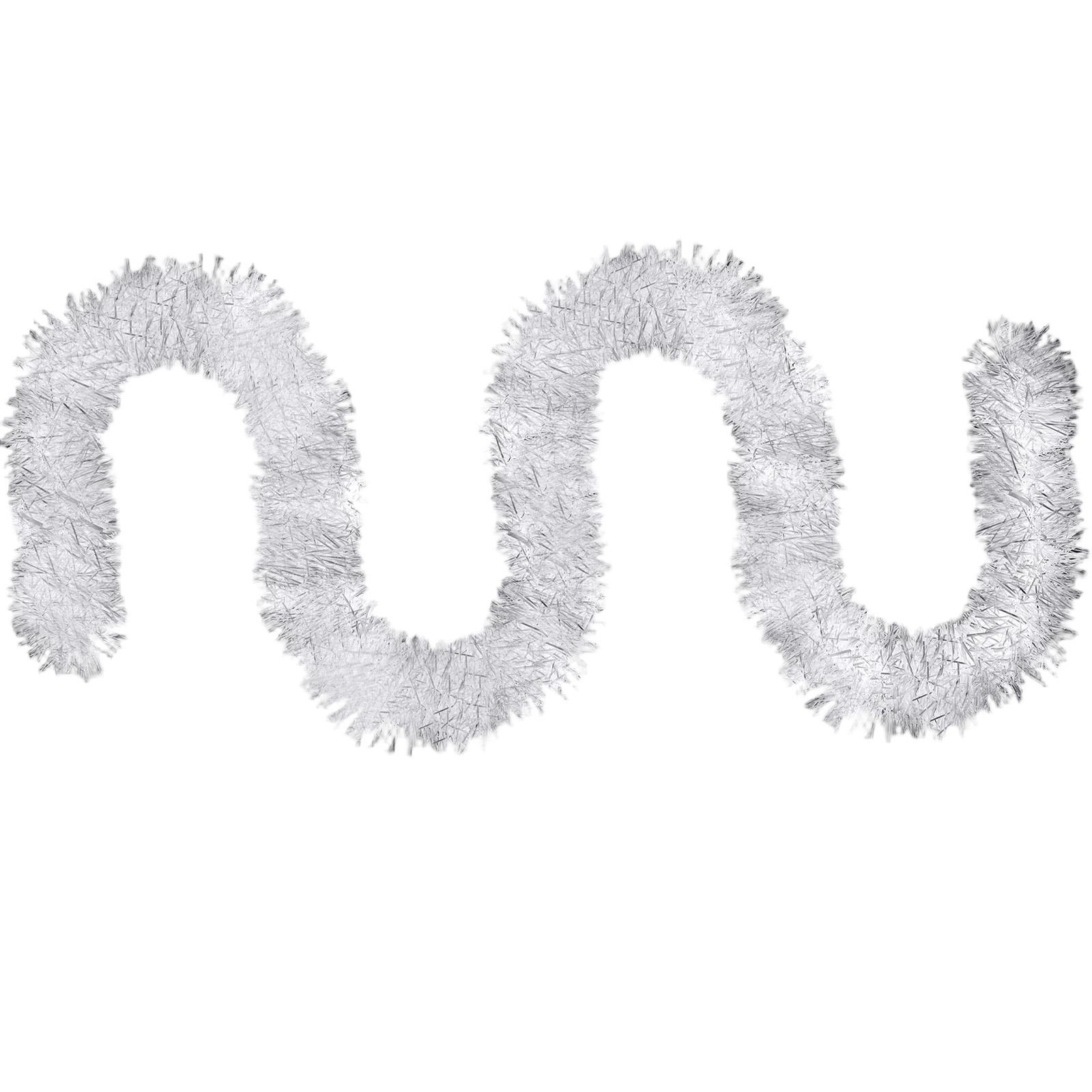 

Christmas Garland Metal Twisted Wreath Hanging Garland Ornaments For Halloween Christmas Tree Party Supplies Indoor And Outdoor Decoration S серебряный