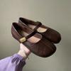 New Spring Women's Outdoor Shoes Round Toe Design Mary Jane Shoes Ladies Casual Flat Shoes Work Boat Shoes Large Size