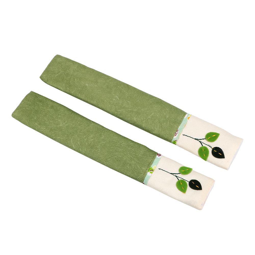 

1 пара ручек, противоскользящие защитные перчатки, крышка дверной ручки холодильника, кухонный прибор, домашний декор Green tree