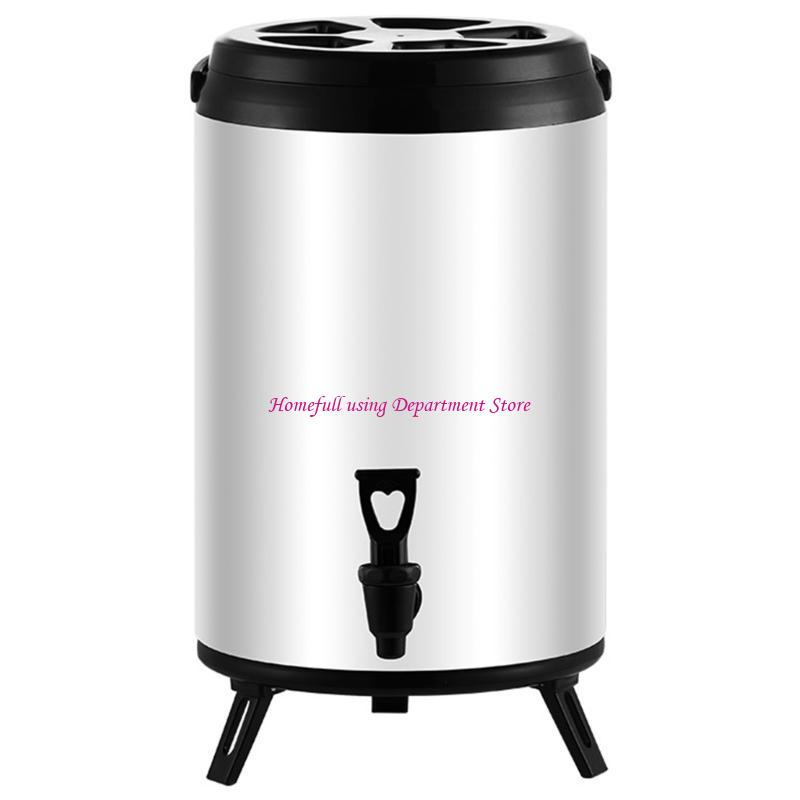 Doppelschichtiger Getränkespender Kommerzielle Qualität Aufbewahrungsbehälter für Bubble Teas