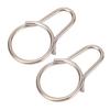 Quick Release Keychain Innovative Keychain Ring Stylish Waist Car Key Chain for Men