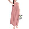 ZANZEA Women Casual Round Neck Summer Sleeveless Dress