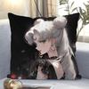 Cushion Pillow, Cute Water Ice Moon Hare Animation Peripheral Bed Sofa Decorative Pillow