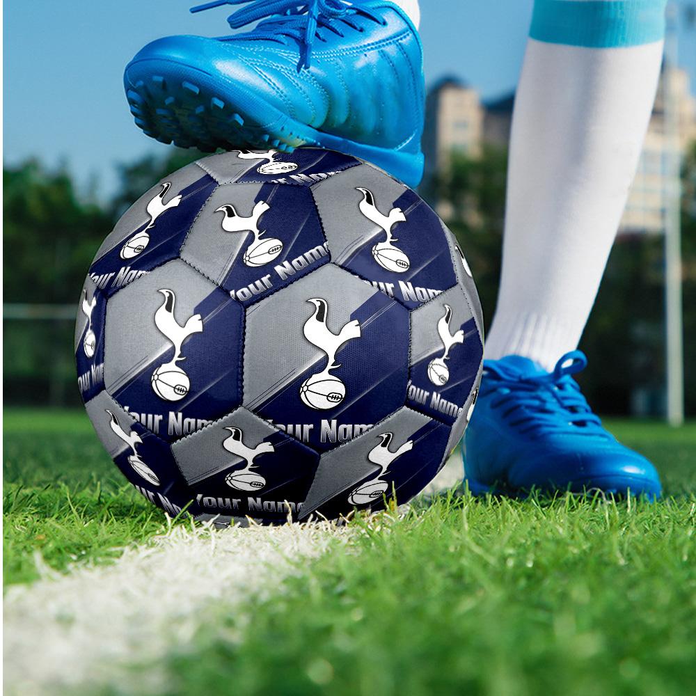 Tottenham Hotspur FC Fashion Size 5 Football Wearproof Non‑Slip Soccer Ball For Sports Training Entertainment Use