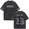 2026 Merch de la tournée mondiale Kpop coréenne ATEEZ dans Votre Fantaisie T-shirts Lavés Vintage Hommes Femmes Mode Coton Décontracté Col Rond T-shirt Manches Courtes Tee Top