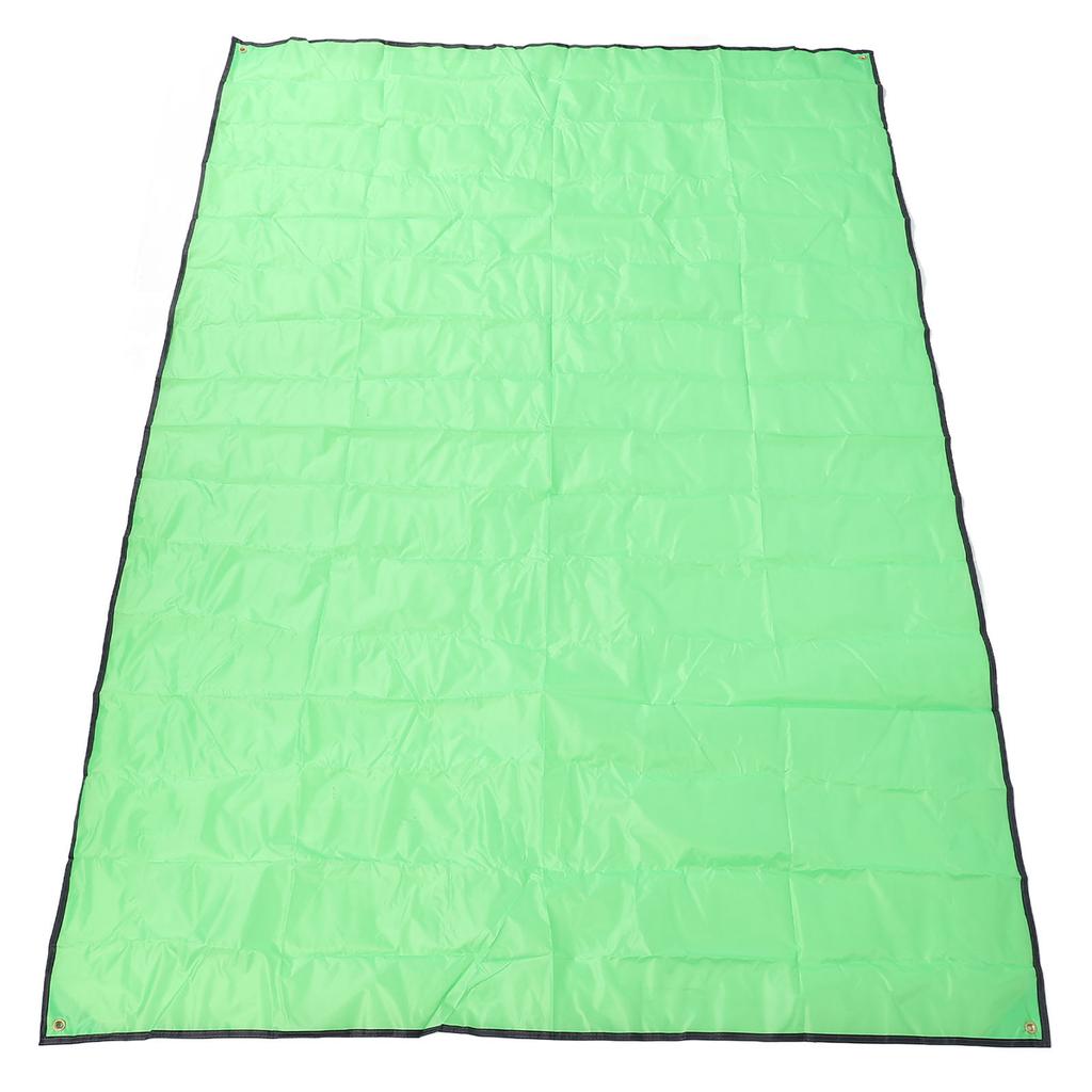 Camping Tent Tarp Water Proof Beach Mat Tent Floor Saver Oxford Cloth for Picnic with Storage Bag M