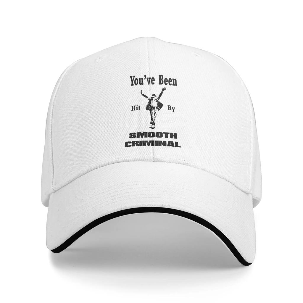MJ Pop King Baseball Caps Hip Hop Music Sandwich Hat Unisex Style Adjustable Caps Hat Sport