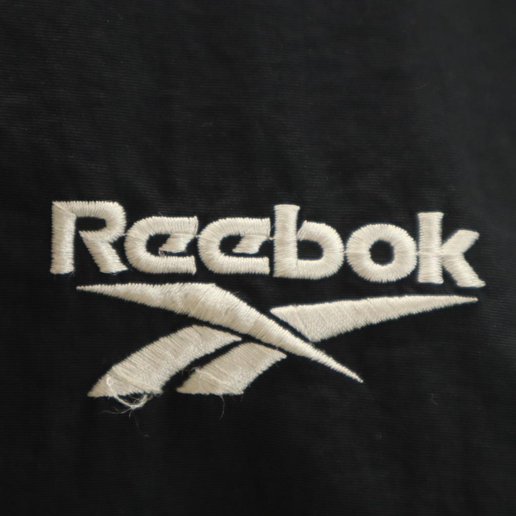 Reebok Nylon Food jacket L Black series Mesh lining Men's Used