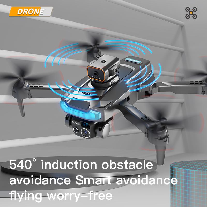 Non-Toxic P15 Drone Hd Camera 4K Real-Time Aerial Pography Obstacle Avoidance Aircraft Optical Flow Fixed Height Foldable Quadcopter