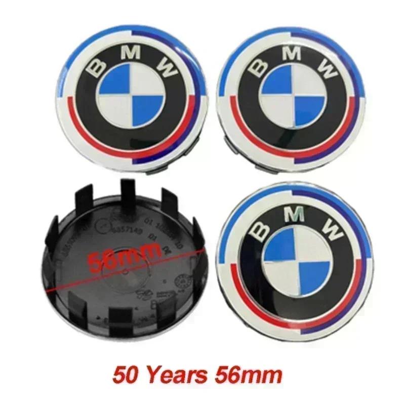 Dla BMW E36 E46 E53 E90 E60 E61 E93 E87 X3 X5 F30 F20 F10 G30 Akcesoria 4 szt. 56/68 mm Samochodowe Dekielki Piasty Koła Osłony Obręczy