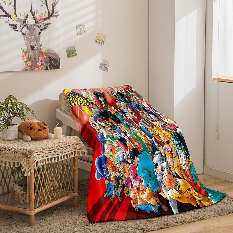 Card My Hero Academy Series Double Sided Flannel 3D Digital Printed Blanket Blanket