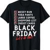 Black Friday Checklist Funny Shopping Squad Team Women T Shirt