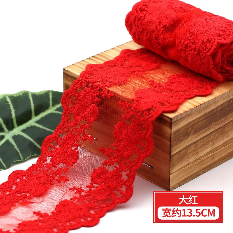 

Цветной кружевной пояс, ажурное кружево, одежда, юбка, одежда, декоративная ткань, черный, белый материал, аксессуары, сделай сам bright red * 1m