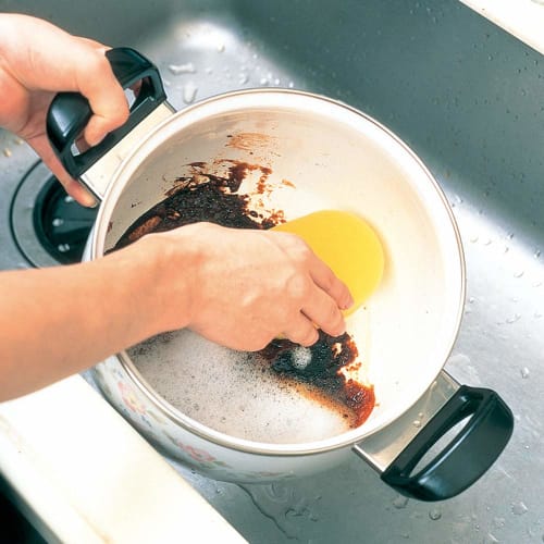 Azuma Industrial Kitchen Sponge, Water-Draining, Long-Lasting, Foaming, TK Colorful 3-Color Set, Lock Nylon, Long-Lasting