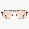 Stainless Steel Veil Sunglasses Brown