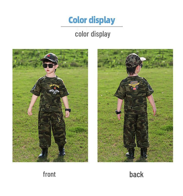 Set Estivo Corto Stylish Camouflage 2026 per Ragazzi e Ragazze