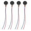 30 STÜCKE Flacher Vibrationsmotor Ultradünner Mini-Münz-Flachvibrationsmotor für Mobiltelefone Tablets 3 V