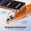 KEYSION Strong Magnetic Phone Case for MagSafe for iPhone 13 14 15 16 17 Pro Max 17 Air 16 Plus TPU+PC Shockproof Wireless Charging Phone Cover