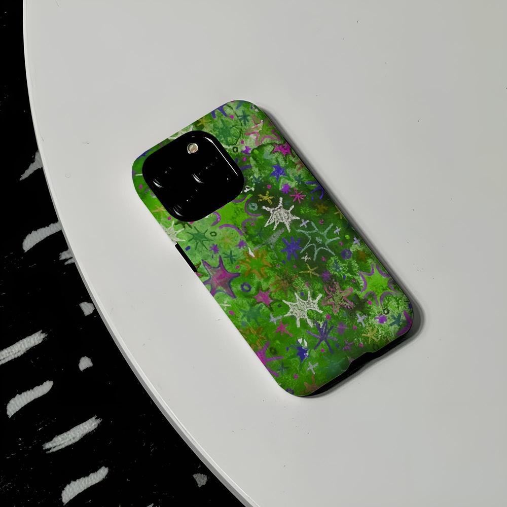 

Deep Sea Stars Blue Phone Case Hard PC For IPhone 16Promax 17 16 15 14 13 12 11 Pro Max Plus Glossy HD Cover iPhone 11 Pro Max
