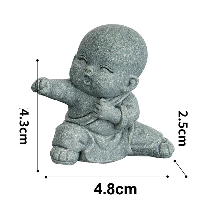 

Buddha Statues, Miniature Buddhist Monks, Kung Fu Monks, Zen Garden Decorations, Meditation, Home Aquarium Decoration A10