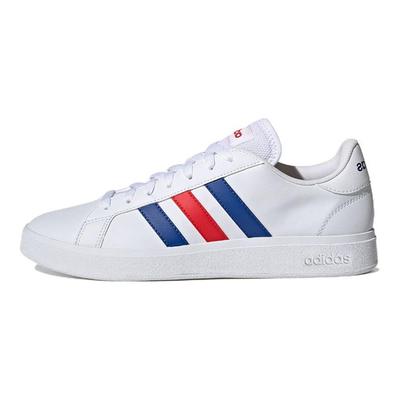 Grand Court TD White Blue Red Men Sneakers Cloud-White Royal-Blue Vivid-Red GW9252