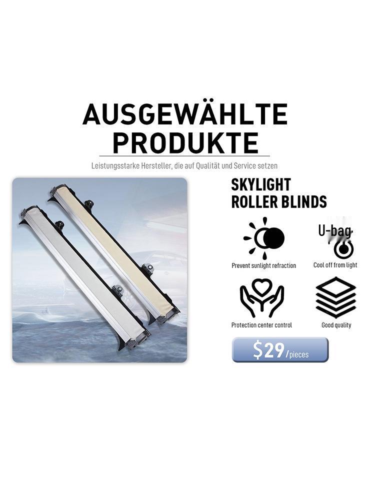 Sunroof Sunshade Roller Blind for BMW 2 Series F44 225i M 4-Door Coupe