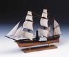 Woody Joe Sailboat Mini Sailboat 3 Black Ship Wooden Model