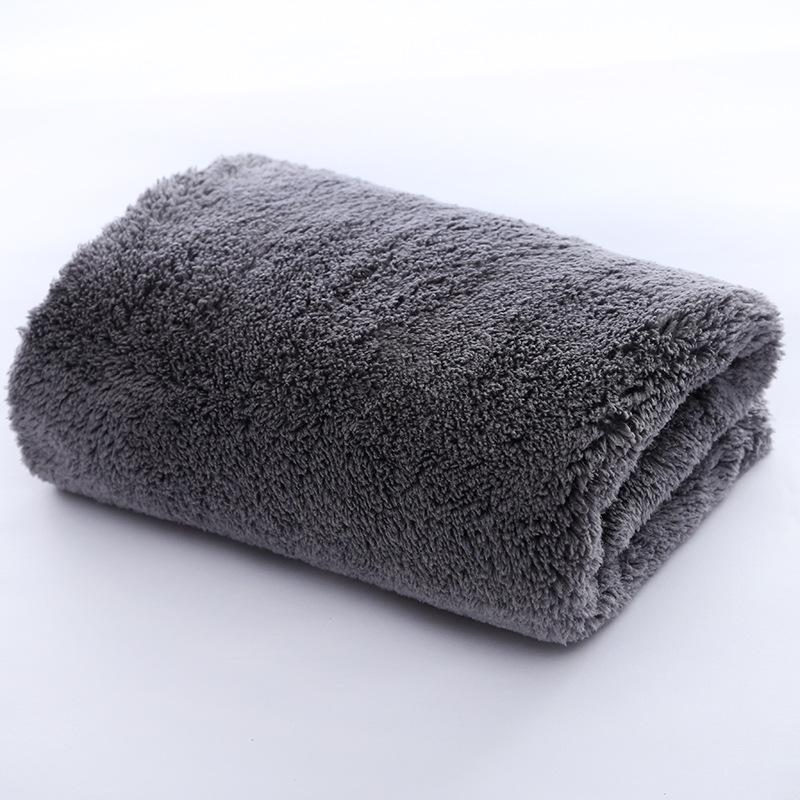 Premium Thickened Coral Fleece Car Wash Towel, 500gsm, 40x40cm - High Absorbency for Household & Car Use