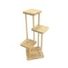 Miniature Wooden Plant Display Stand Model Figurine 1/12 Doll House Furniture With Realistic Design for Scene Setting
