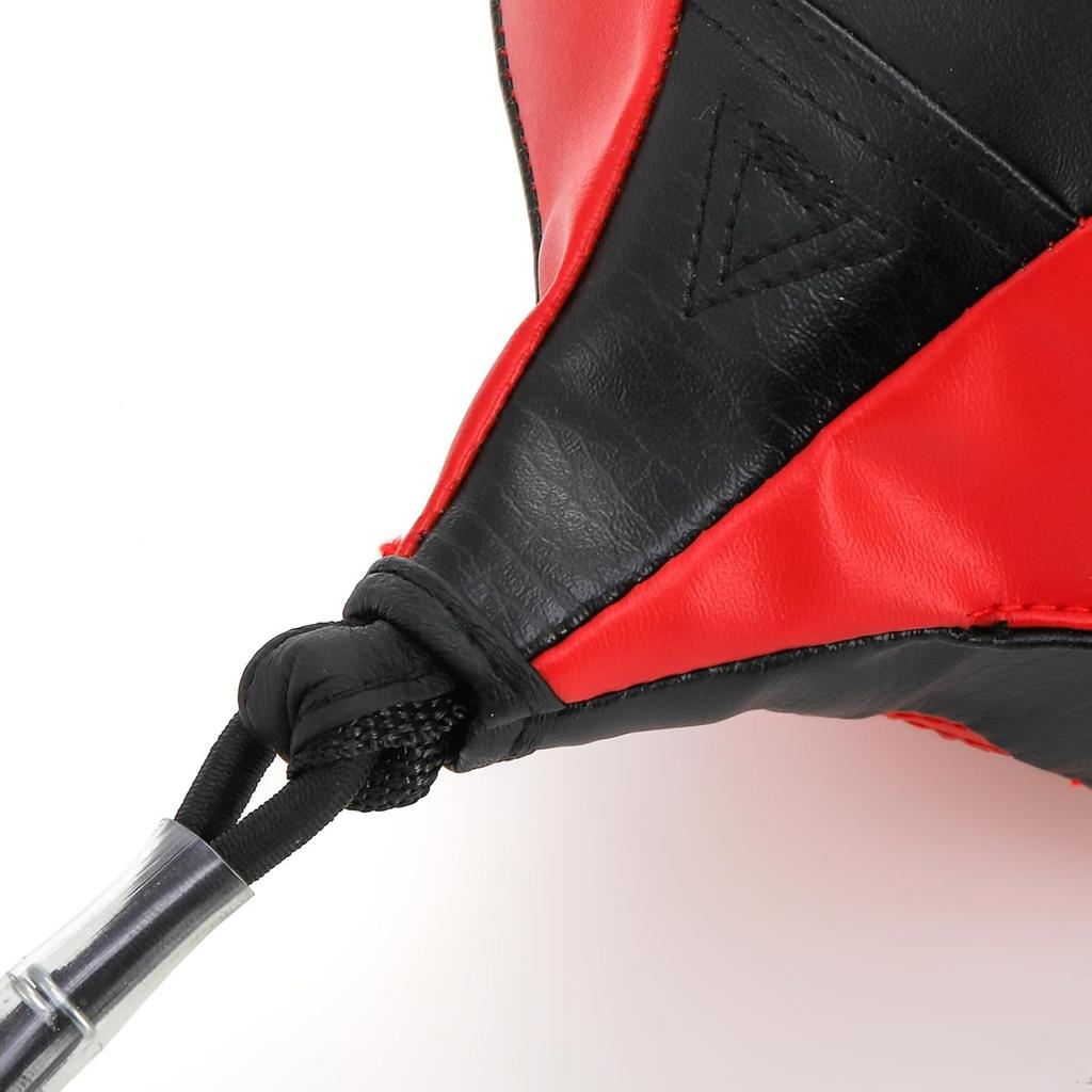 8 Pack Double End Bag, Unisex PU Leather Speed Punching Bag, Boxing Reflex Bag Set for Adult Men Women, Home Training Gym Exercise Equipment,