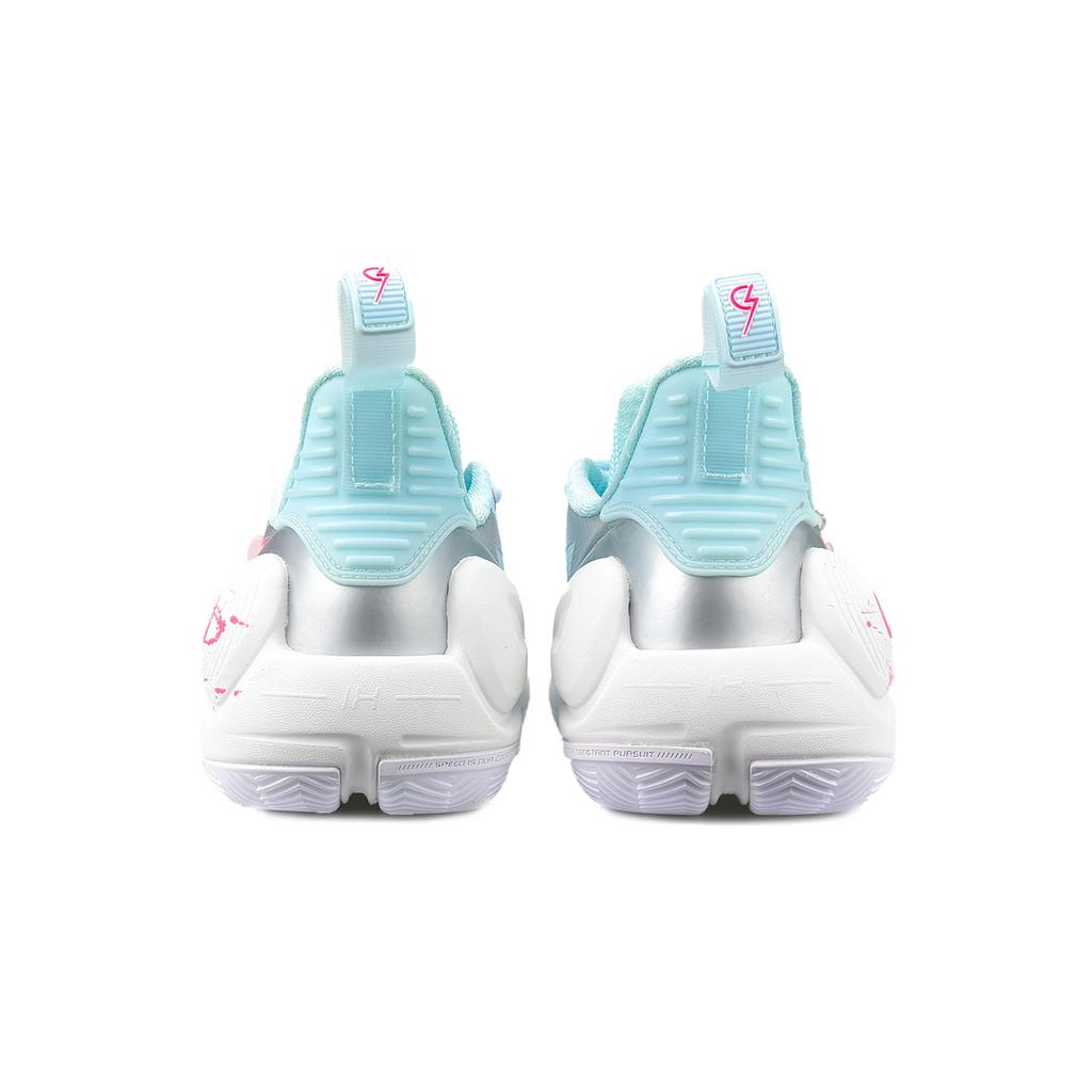 Li Ning Speed 9 Low top Basketball Shoes Men's Blue Pink ABPT001-6(Team173-LD)