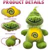 Green Shagy Anime Plush Toy Breathing Companion Doll*& Glowing Belly %^%Stuffed Animal Peripheral Holiday Gift~~for Kids
