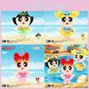 The Powerpuff Girls Swimming Ring Plush Keychain Summer Style For Kids And Collectors