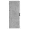 Vidaxl Wall Cabinet, Concrete Grey, 34.5X34X90 Cm