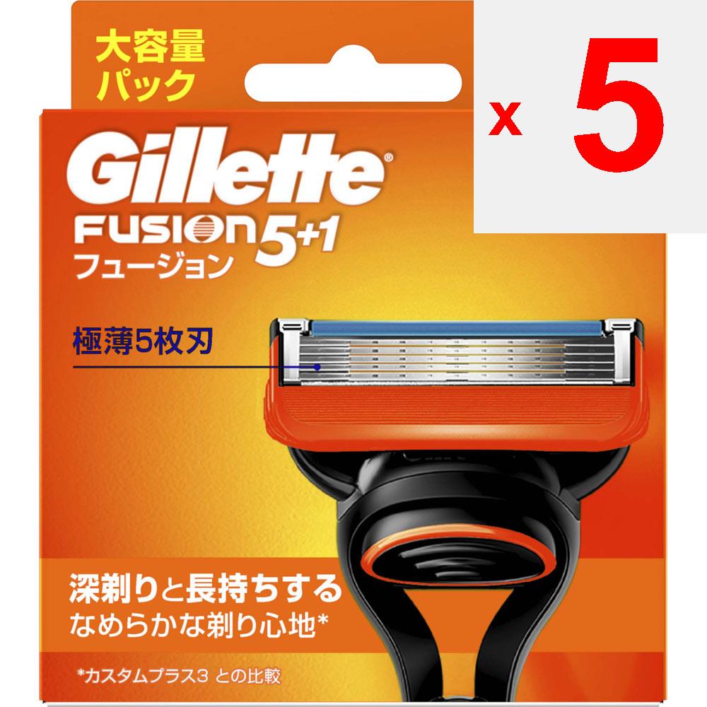 P&G Japan Gillette Fusion Manual, 12 Replacement Blades Men's Replacement Blades Razors for Men Place the Used Blade In an Empty Space In the Case and