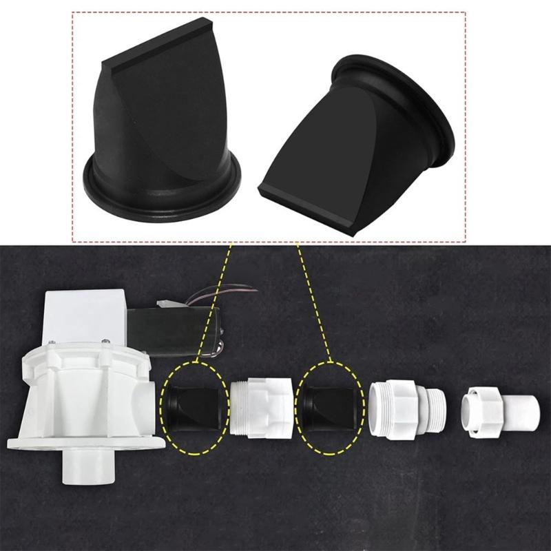 1 Pair Duckbill Valves 385310076 for Sealand S12D S12DAB S24D Water Pump 1-1/2inch Duckbill Valves Kit Easy Installation