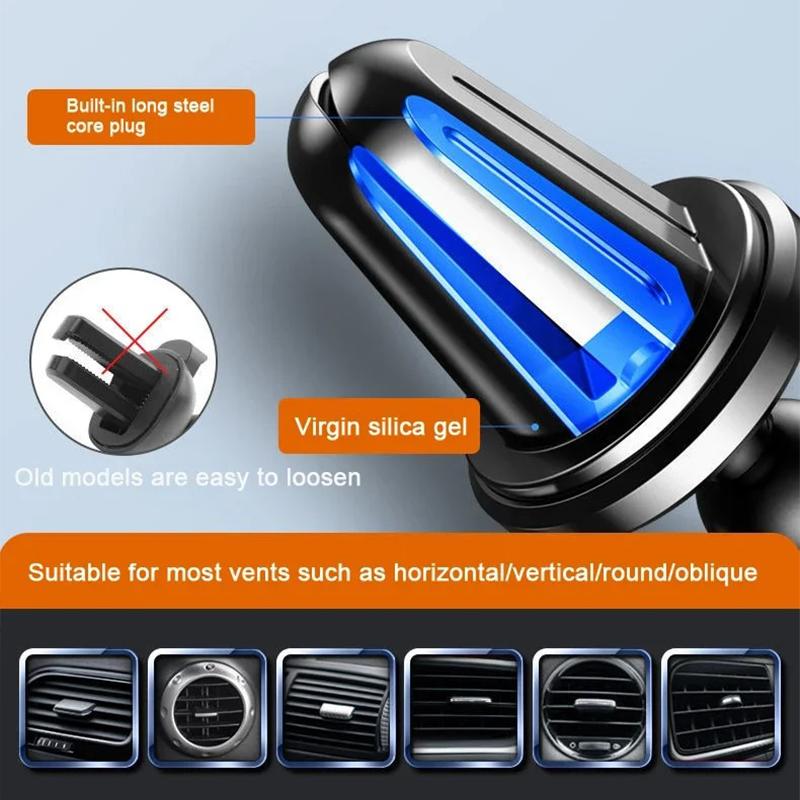 2025 NOU Suport universal pentru telefon auto Sucker 360° Parbriz Planșa de bord al mașinii Suport pentru celulă mobilă pentru iPhone Samsung Xiaomi