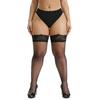 Plus Size Schenkelhohe Strümpfe Damen Rutschfest Spitze Elastisch Sonnenschutz