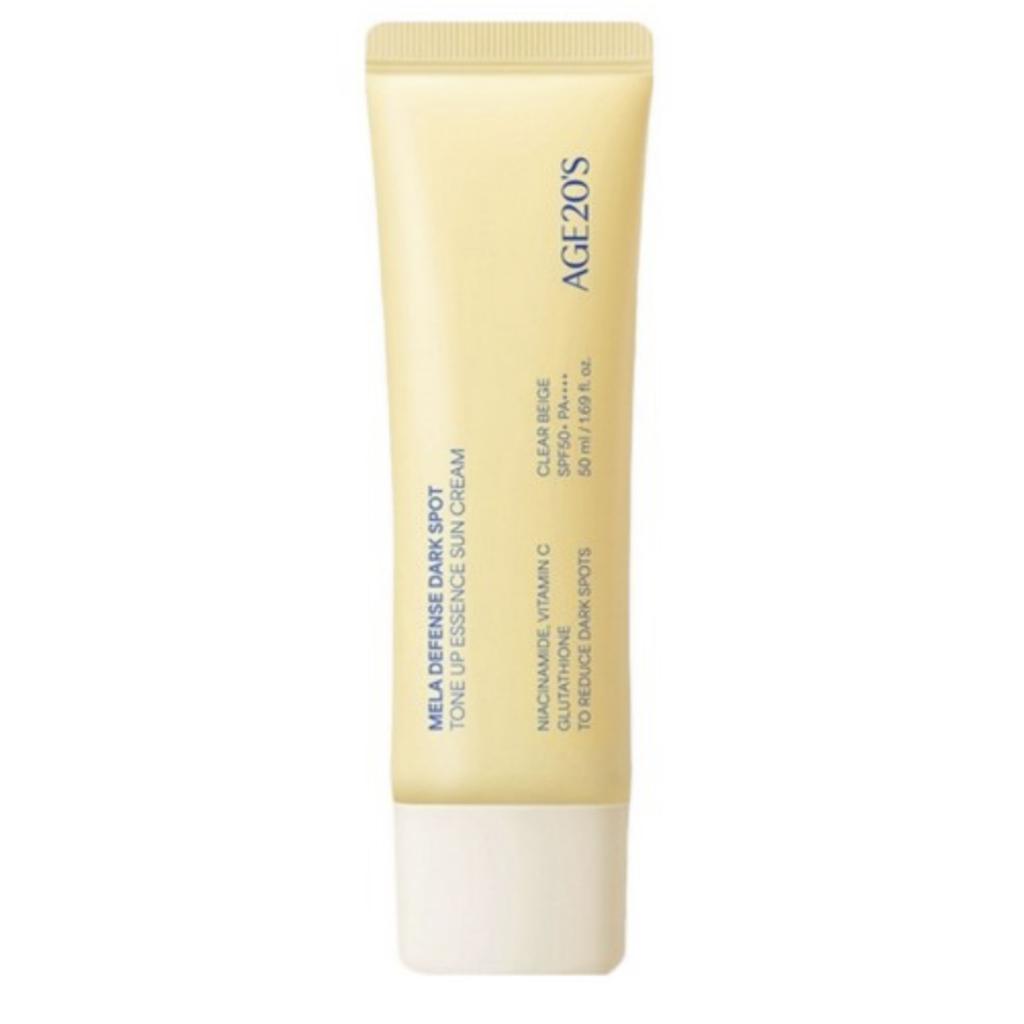 AGE20'S Mela Defense Dark Spot Tone-Up Essence Sun Cream SPF50+ PA++++ 50ml