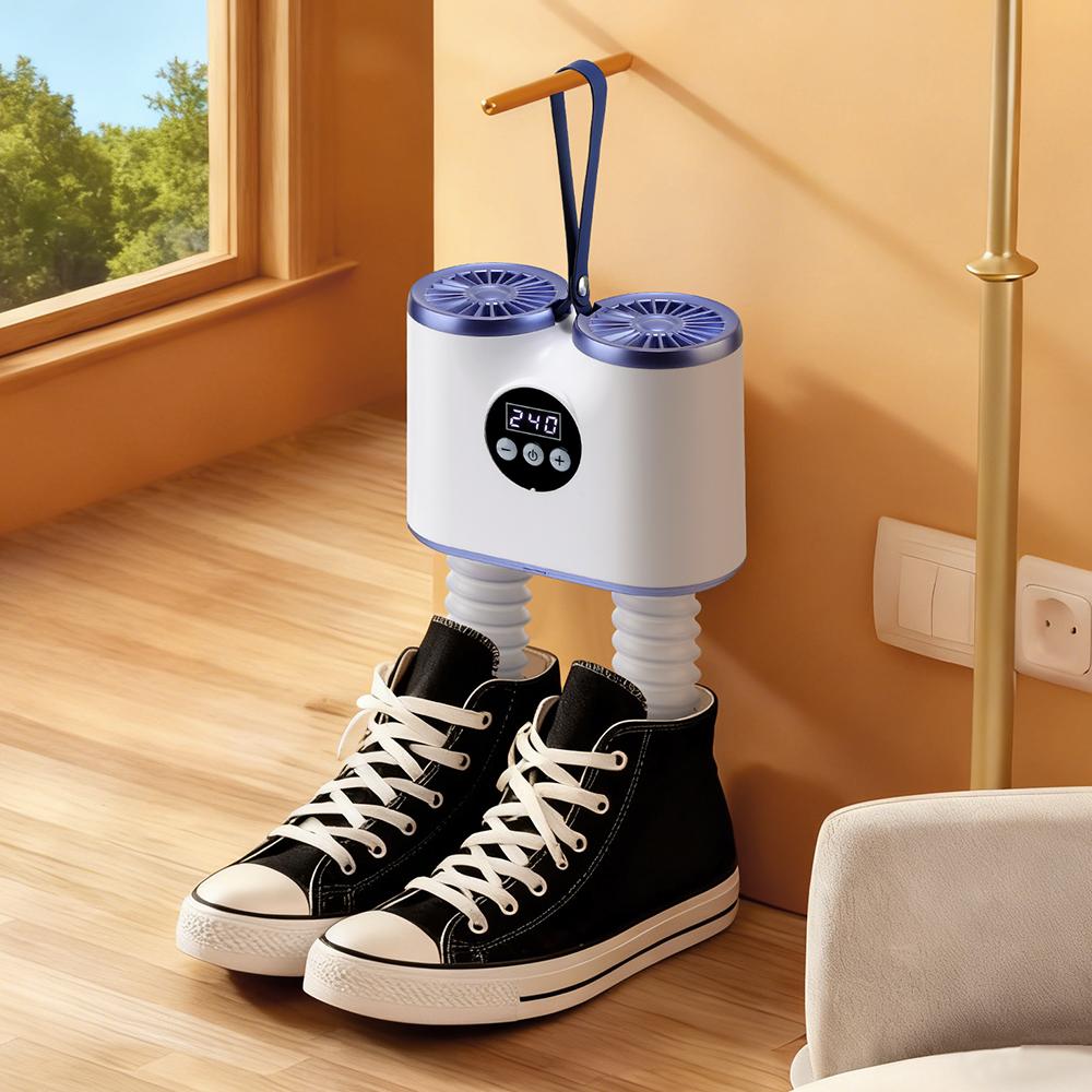 Portable Shoe Dryer with Fan Heater, Home Shoe Drying Machine with Timer, Quick-Drying Boot Dryer for  Boots, Sneaker, Gloves