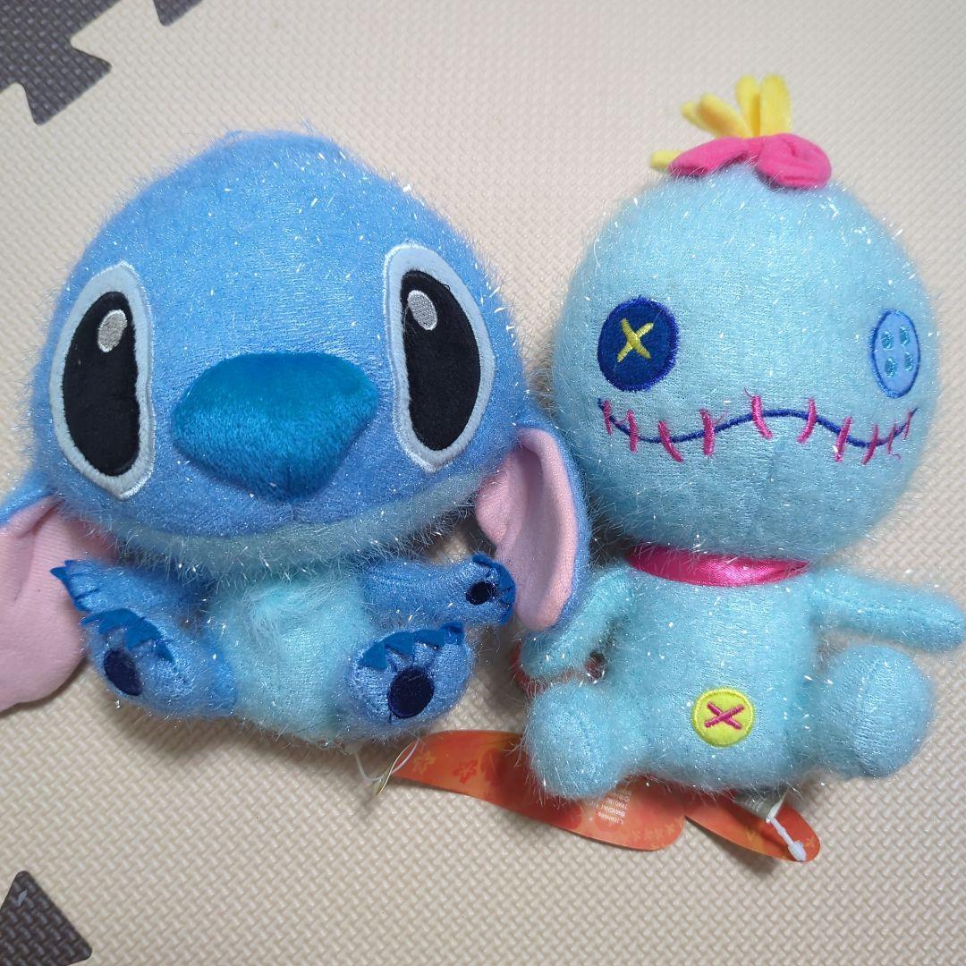 Lilo & Stitch stuffed toy Scrump Stitch glitter stuffed toy