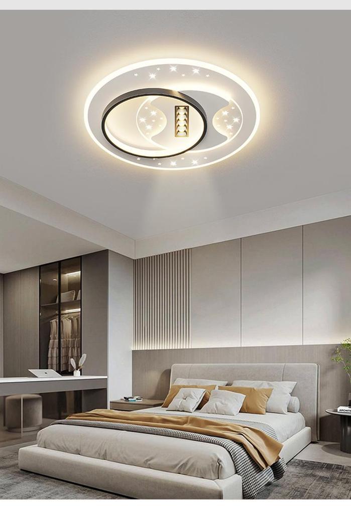 Modern LED Ceiling Light Set for Living, Dining, and Bedroom