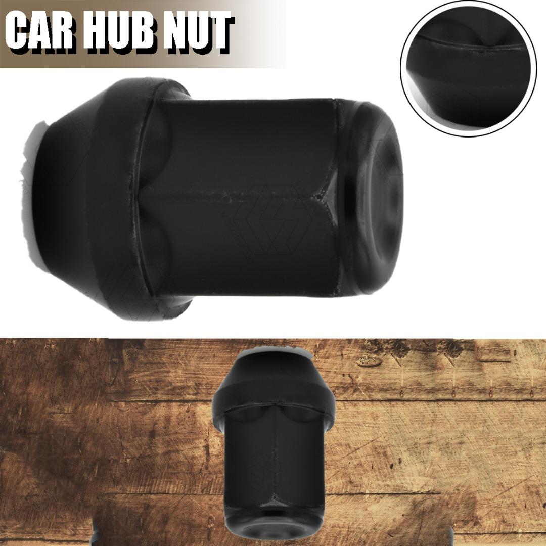 

PDTO 20x M14 x 1.5 легкосплавные колесные гайки 19 мм шестигранные черные болты наконечники для FORD TRANSIT CUSTOM