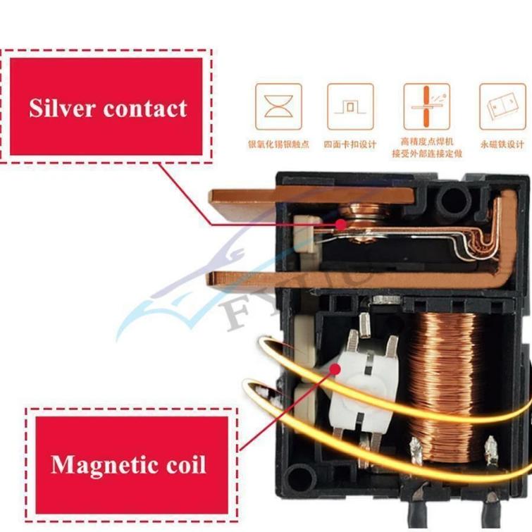 Wireless Remote 12V Automatic Car Battery Disconnect Isolator Switch